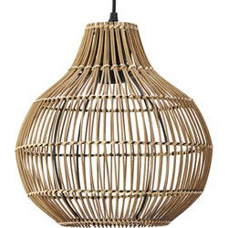 Light & Living - hanglamp - Pacino - naturel - rotan - Ø 30cm - E27 - 2950618
