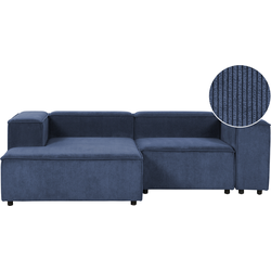 APRICA - Tweezitsbank - Blauw - Rechtszijdig - Corduroy