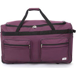 Trolley, reistas, violet, afsluitbaar, met slot, 160 liter, roltas