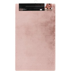 Tapijtenloods Heaven Vacht - Badmat Fluffy - Hoogpolig - Soft Touch Effen - Roze- 40x60 CM