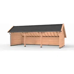 Westwood kapschuur douglas deluxe, 900 x 400 cm, combinatie 4