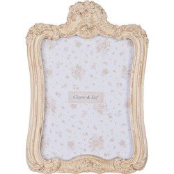 Clayre & Eef Fotolijst Beige Kunststof