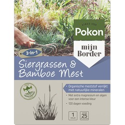 Siergrassen & Bamboe Mest 1kg - Pokon
