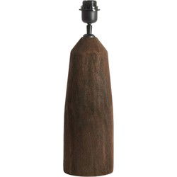 Light & Living - tafellamp - Trapani - bruin - hout - losse armatuur - E27 - 7042064