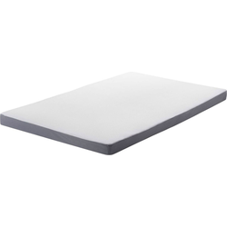 Beliani PICCOLO - Matras-Grijs-PU-schuim