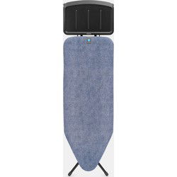 Strijkplank C, 124x45 cm, solide stoomunithouder - Denim Blue