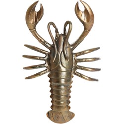 Light & Living - Ornament LOBSTER - 50x32x15cm - Brons