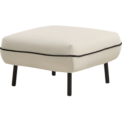 TONSBERG - Ottomaan - Lichtbeige - Polyester