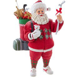 Kerstman golf l26cm