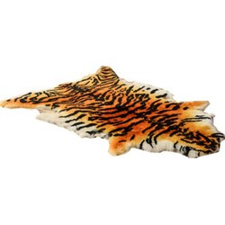 Fine Asianliving 100% Genuine Real Sheepskin Rug Tiger 70x110cm