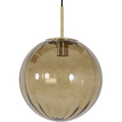 Light and Living hanglamp  - goud - glas - 2957282