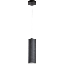 Kave Home - Zwarte plafondlamp Maude grijs