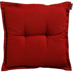 Madison Zitkussen - Universeel - Rib Red- 50x50 - Rood