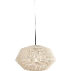 Light & Living - hanglamp - Deya - beige - jute - draadlamp - E27 - 2970343