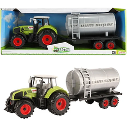 Tractor met Watertank Groen 20cm
