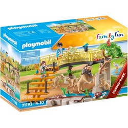 Playmobil Playmobil Family Fun - PROMO Leeuwen in het buitenverblijf 71192