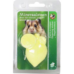 Mineraalsteen limoen geel klein