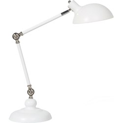 MERAMEC - Bureaulamp - Wit - Metaal