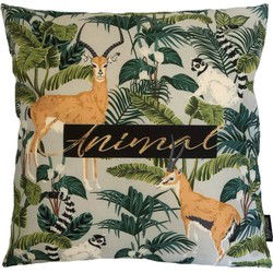 Sierkussen Animal Jungle | 45 x 45 cm | Katoen/Linnen