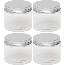 4x Mini weckpotje/inmaakpotje 150 ml van kunststof - Weckpotten