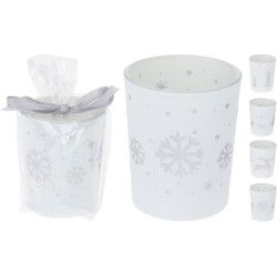 Tealight Holder W Candle 6 cm