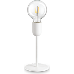 Ideal Lux Microphone - Witte Tafellamp - Strak en Minimalistisch Design - E27 Fitting