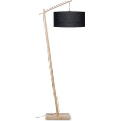 Vloerlamp Andes - Bamboe/Zwart - 72x47x176cm