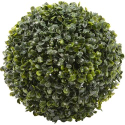 Buxus bol kunstplant - D49 cm - groen - kunststof - Kunstplanten