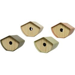 Vogelhuisje bamboe l15b16,1h12 cm a4