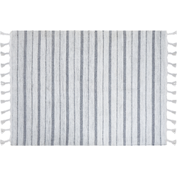 BADEMLI - Vloerkleed - Gebroken wit - 140 x 200 cm - Synthetisch
