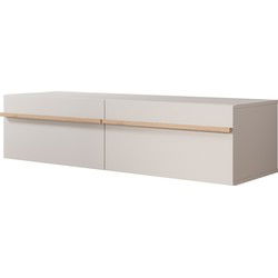 Meubella TV-Meubel Arda - Beige - 128 cm