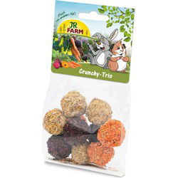 Knaagdiersnack crunchy trio 75g