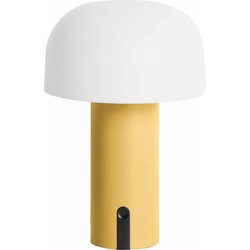 Tafellamp Luca Led - Geel - Ø15cm