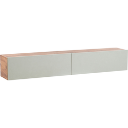 GLADSTONE - Wand TV-meubel - Lichtgroen - 180 cm - Vezelplaat