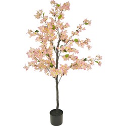 Greenmoods Kunstplant Bougavillea - Bougainvillea spectabilis- Nep plant - 1 Stuk - 150cm - Roze