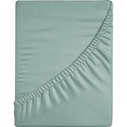 Ten Cate Premium Katoensatijnen Hoeslaken 180x200 - Mineral Mint