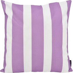 Sierkussen Streep Paars - Outdoor | 45 x 45 cm | Katoen/Polyester