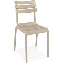 CHALA tuinstoel 50x59x84 cm Taupe
