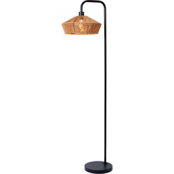 vukk - Vloerlamp - Ø 40 cm - 1xE27 - Naturel