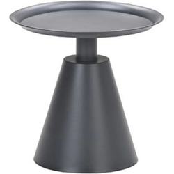 Garden Impressions Zavala Bijzettafel Carbon Black - diameter 50xH48 cm