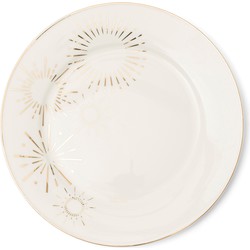 Riviera Maison Dinerborden Wit - Classic Fireworks Dinner Plate