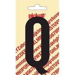 Plakletter Nobel Sticker letter Q 1