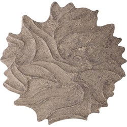 PTMD Wandpaneel Ceanna - 90x2x90 cm - MDF - Bruin