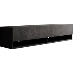 Meubella - TV-Meubel Asino - Grijs - 140 cm