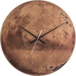 Karlsson - Wandklok Mars - Koper- Ø60cm