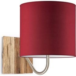 Wandlamp drift bling Ø 20 cm - rood