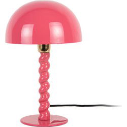 Tafellamp Prisa - Helderroze - Ø25cm