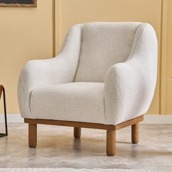 Fauteuil Rens Crème