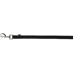 TRIXIE HONDENRIEM SLEEPLIJN SINGELBAND ZWART 20 MM X 5 MTR
