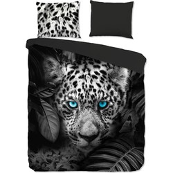 Pure Dekbedovertrek Panther Bleu Eyes-1-persoons (140 x 200/220 cm)